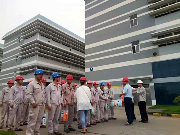 园区总工会送清凉，万象城平台_万象城(中国)一站式服务平台,接棒暖人心